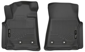 Lexus LX570 Floor Liners - Front - Husky Liners - Weatherbeater - Black - `13-`16